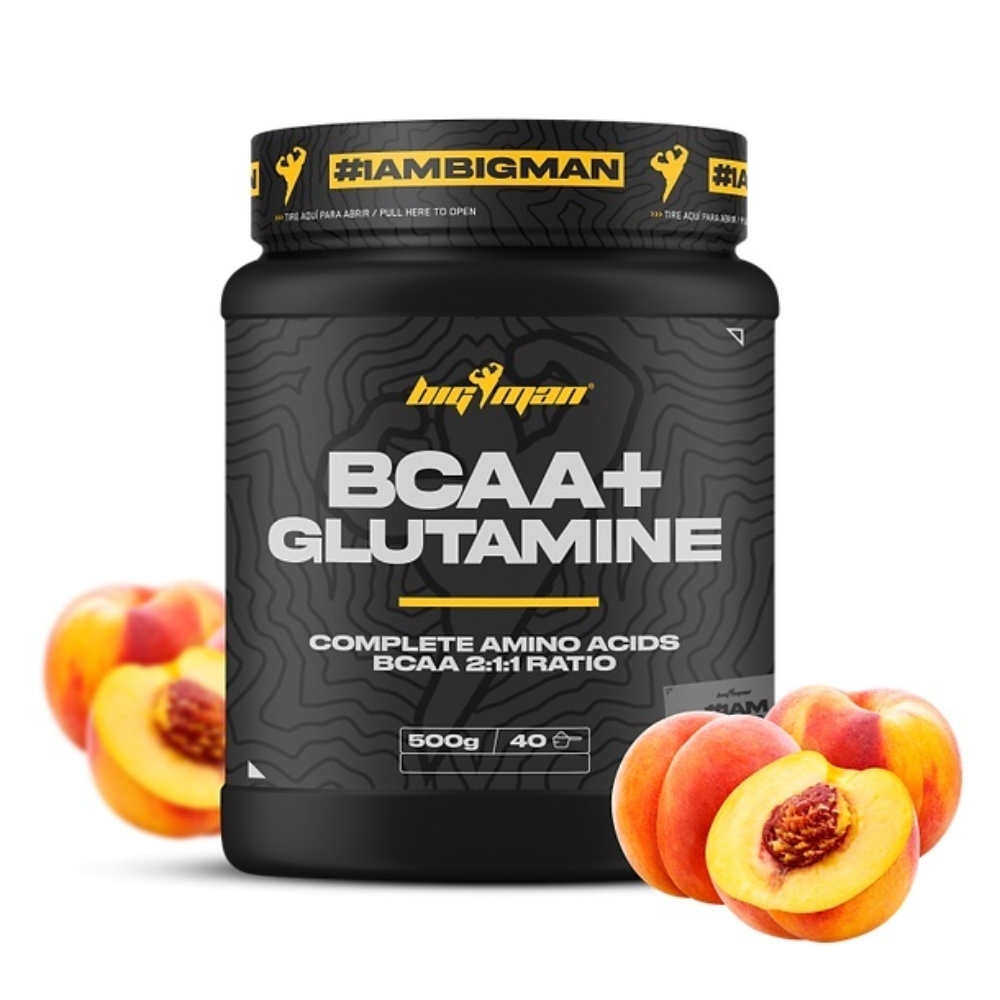 BCAA BIG MAN BCAA + Glutamine 500 g Персик