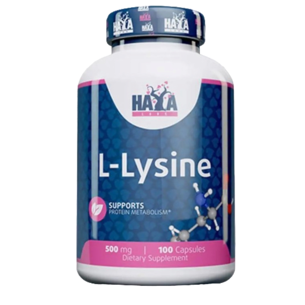 Аминокислотный комплекс HaYa Labs L-Lysine (Лизин) 500 mg 100 caps